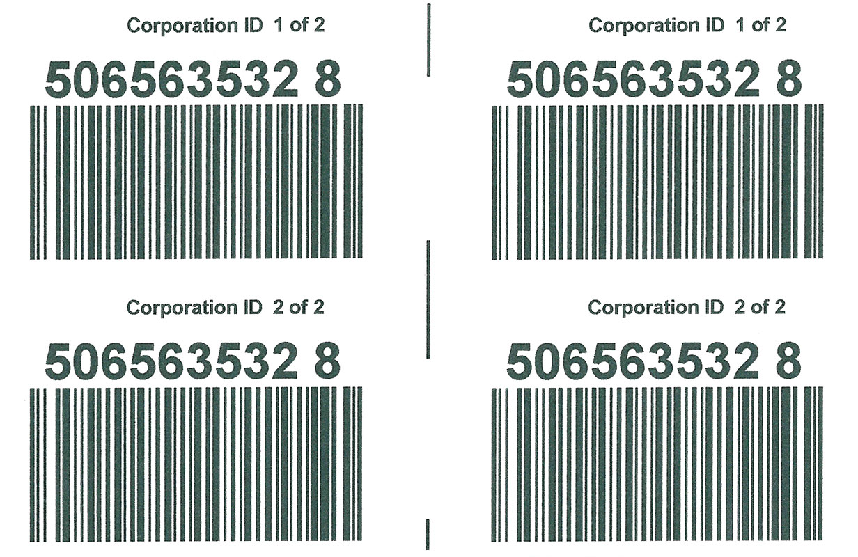 Pallet Labels Template