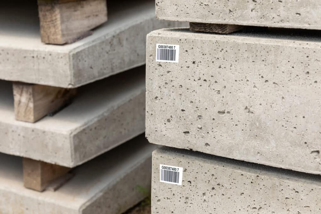 Concrete Block Labels