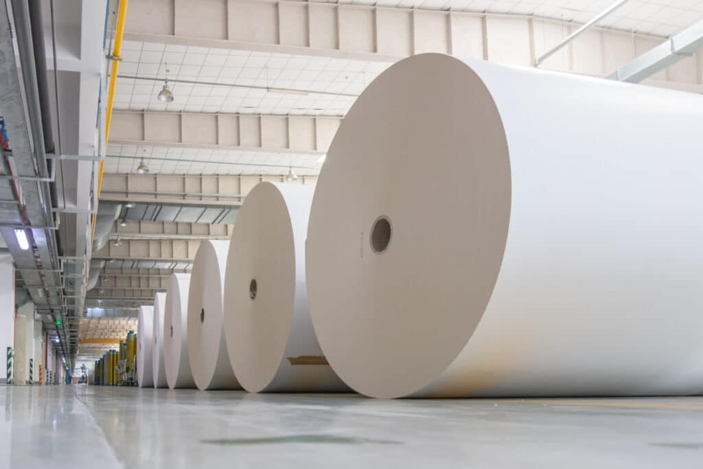 Paper Roll from the paper mill